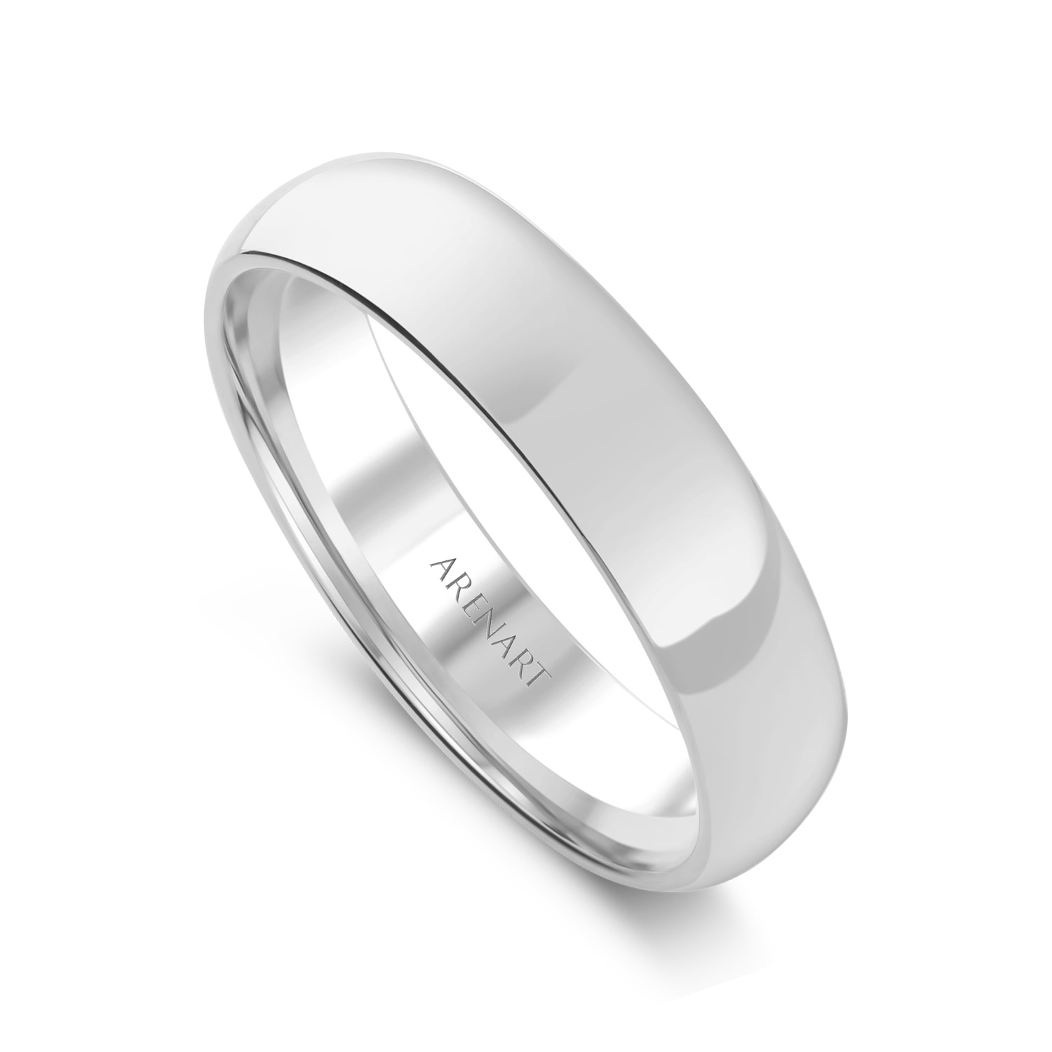 Obrączki ślubne, białe złoto, diamenty, 2,85 mm i 4 mm Obrączki ślubne, białe złoto, diamenty, 2,85 mm i 4 mm