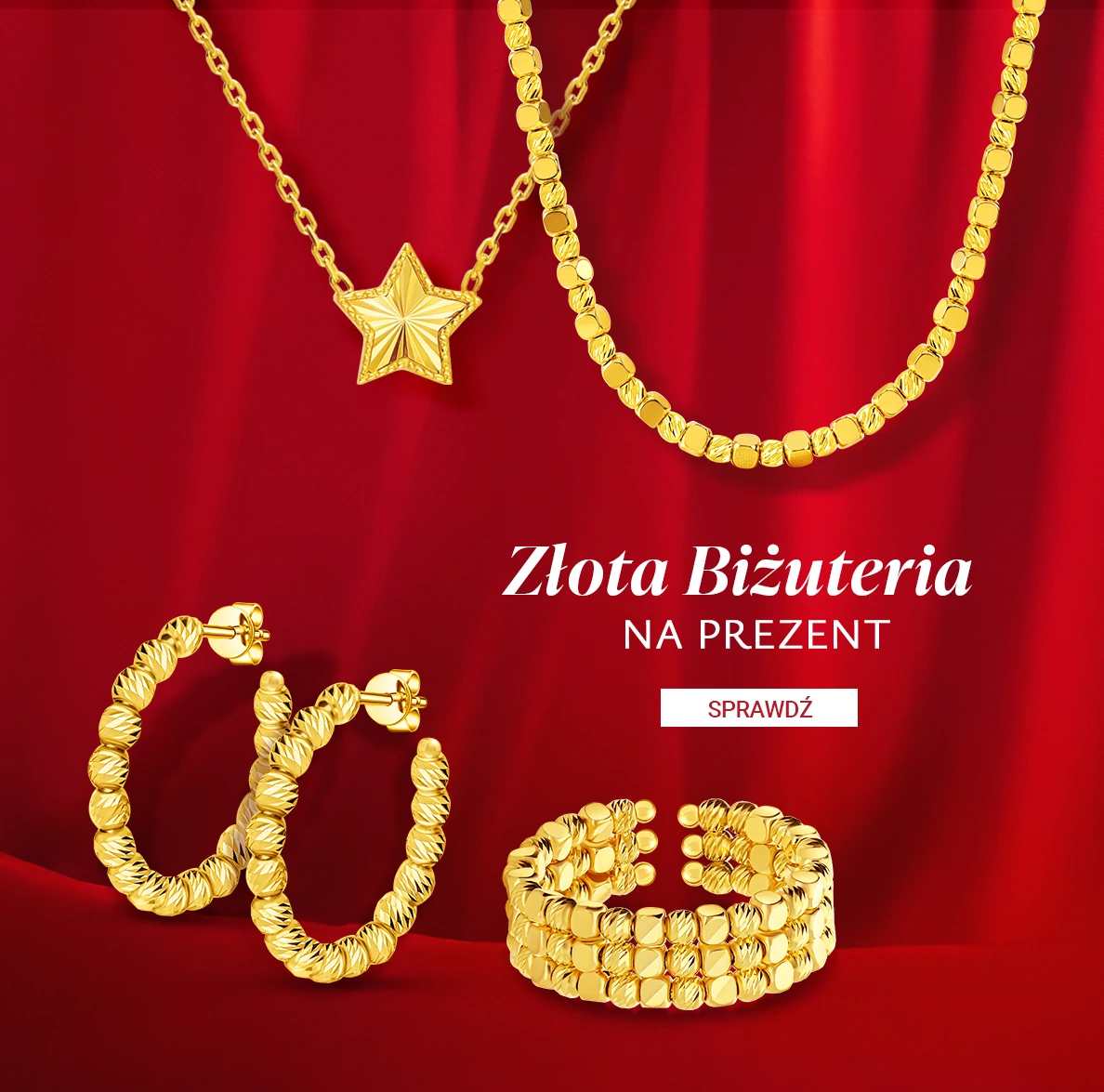Biżuteria złota na Święta